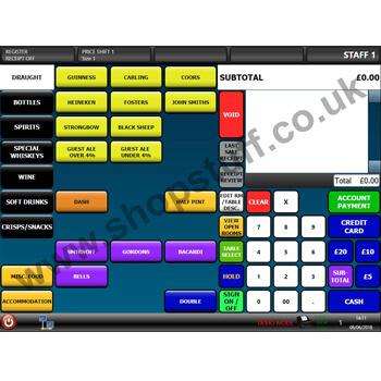 SPS-2300 Touch Screen Cash Register