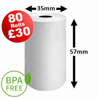 57mm x 35mm Thermal Rolls