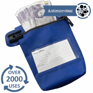 Cash Bag Small Blue