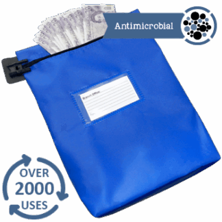 Cash Bag Large Blue