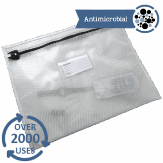 Secure Long Zip Bag Large