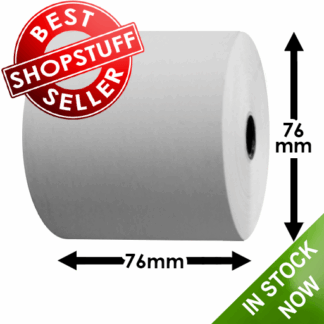 76mm 1-Ply Paper Rolls