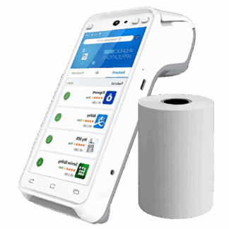 Pax A930 Credit Card Rolls