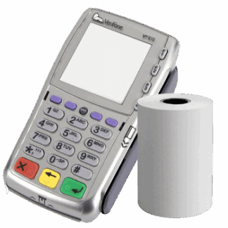 Verifone VX-810 Credit Card Rolls