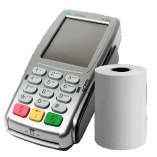 Verifone VX-820 Credit Card Rolls