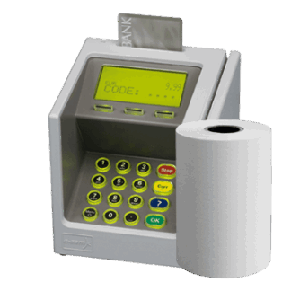 Worldpay XENTA Credit Card Rolls
