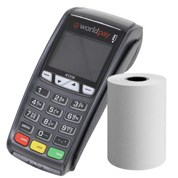 Worldpay iCT220 Credit Card Rolls