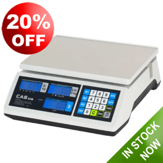 CAS ER-JR 15kgs Flat Plate Scale