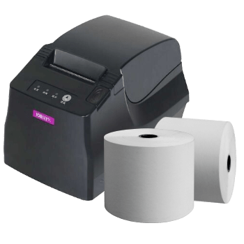 Deliveroo Jolimark TP-510 Printer Rolls