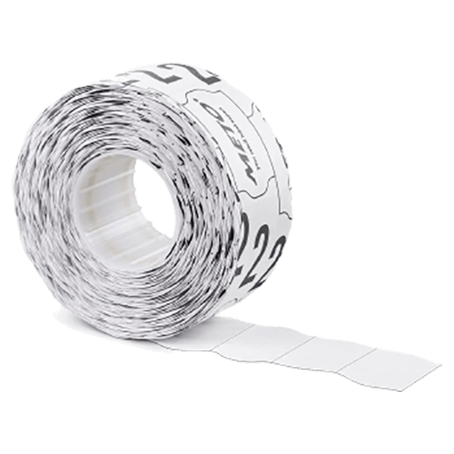 Genuine Meto 32/19 White Perm Labels - Image 2