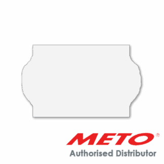 32x19 Meto White Labels