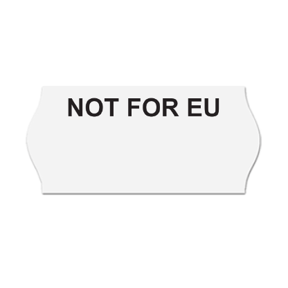 Not For EU Stickers