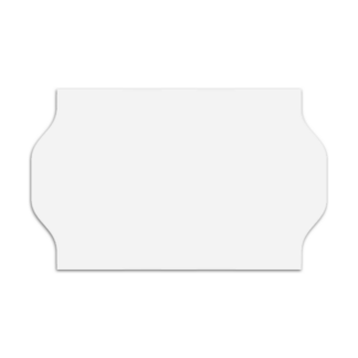 32x19mm Price Gun Labels White Peel