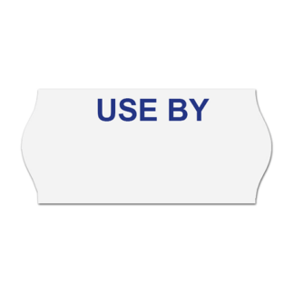 26x12mm USE BY Labels (15k)