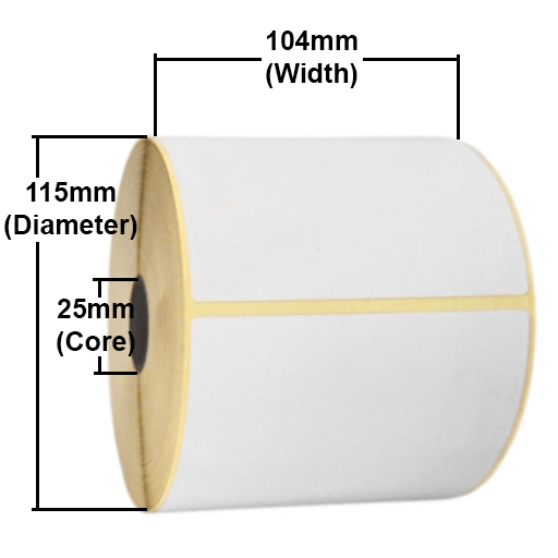 4x6" Direct Thermal Shipping Labels (12 Rolls) - Image 4