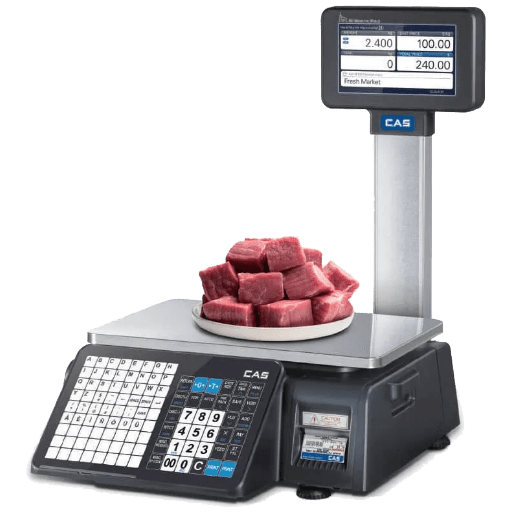 CAS CN1 Flat Label Printing Scale